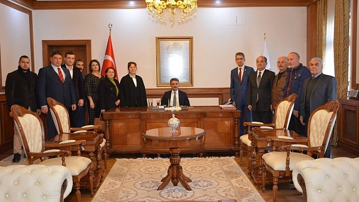 İYİ Parti'den Vali Baruş'a ziyaret 