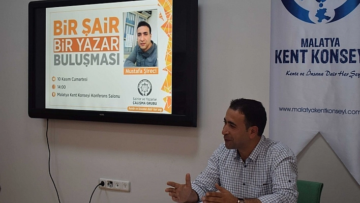 Malatya'da 'Bir Şair Bir Yazar' buluşmaları 