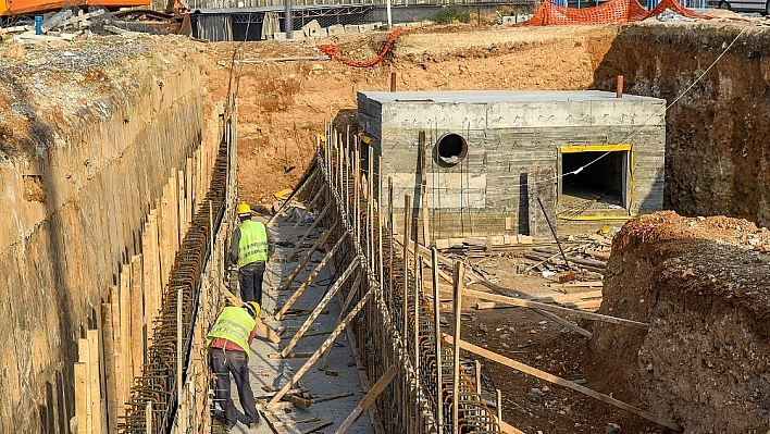 Kuyuönü HES projesinde çalışmalar devam ediyor 