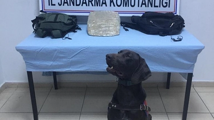 Afganistanlı şüpheli 2 kilo esrarla yakalandı 