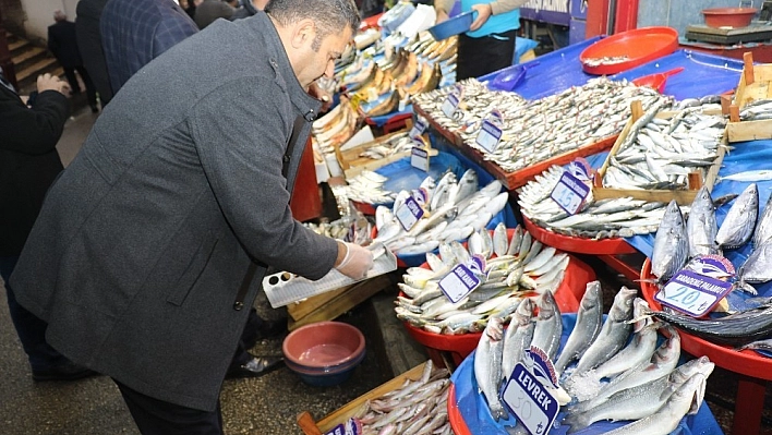 Elazığ'da balıkçılara denetim 