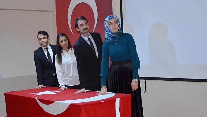 Çemişgezek'te aday öğretmenler yemin etti 