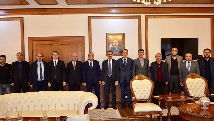 MGC Yönetimi Vali Aydın Baruş'u ziyaret etti 