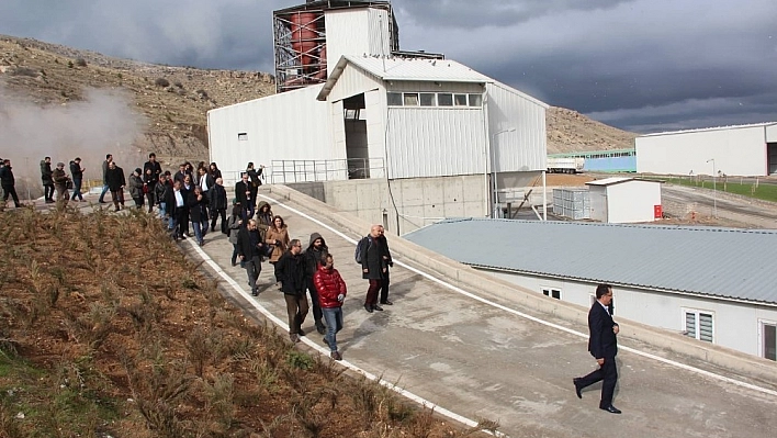 Malatya Entegre Çevre Tesisinde çöpten elektrik üretiliyor 