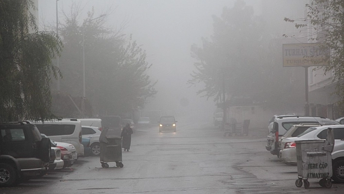 Malatya'da sis 