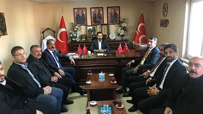 CHP'li Erol'dan, MHP VE AK Parti'ye ziyaret