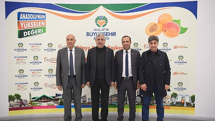 Polat, E. Yeni Malatyaspor Başkanı Gevrek'i ağırladı 