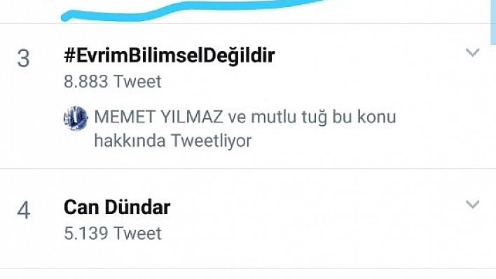 Aday adayı Ekinci sosyal medyada gündem oldu 