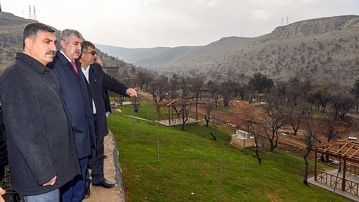Beydağı Tabiat Parkında çalışmalar devam ediyor 