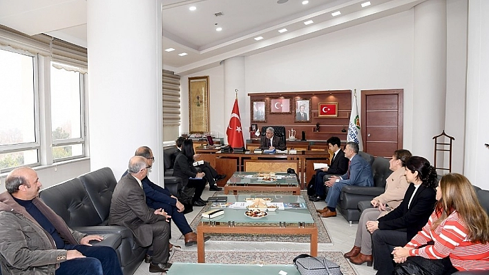 JICA ve İller Bankası yetkilileri Malatya'da 