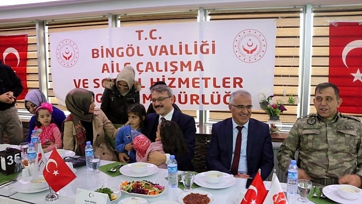 Vali Ekinci, şehit aileleri ve gazilerle bir araya geldi 