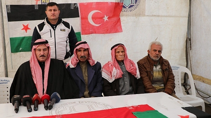 Suriyeli Abraz aşiretinden sınır ötesi operasyona destek 