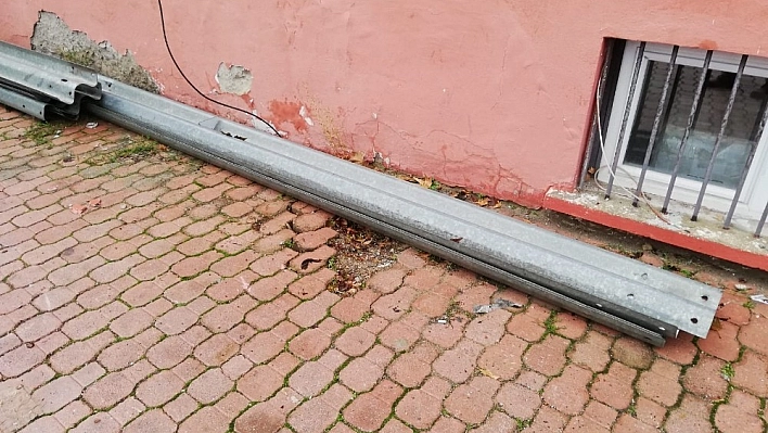 Bariyer hırsızına suçüstü 