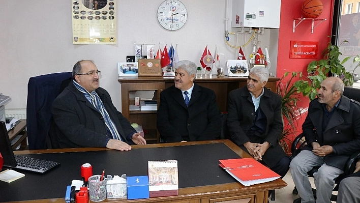 Ekinci'den, Battalgazi Muhtarlar Derneğine ziyaret 