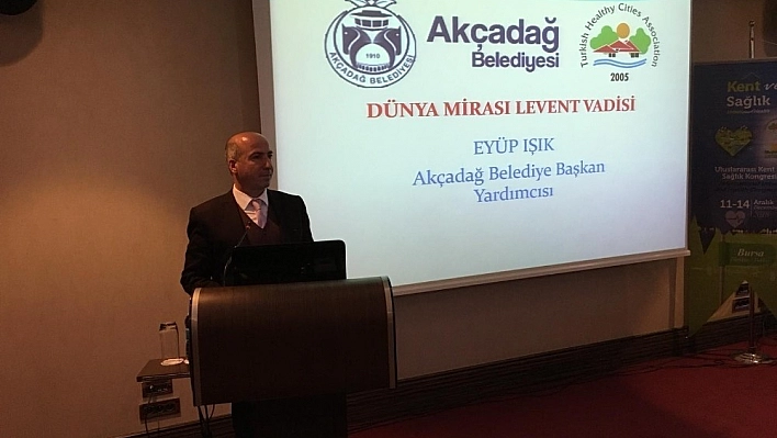 Uluslararası Kent ve Sağlık Kongresinde Levent Vadisi anlatıldı 