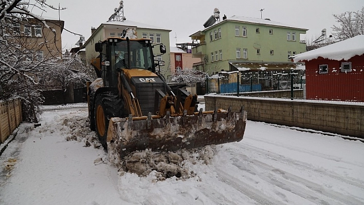 Bingöl'de karla mücadele çalışması 