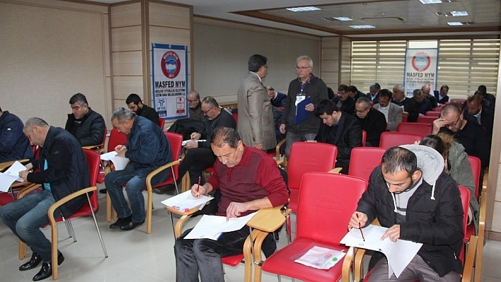Galericilere mesleki yeterlilik belgelendirme sınavı 