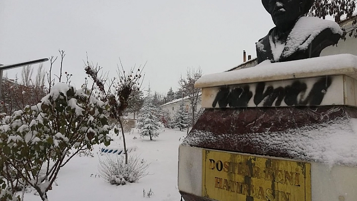 Malatya'da kar yağışı etkili oluyor 