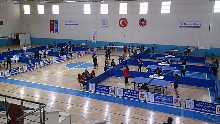 Okullar Arası Gençler Masa Tenisi Grup Müsabakaları tamamlandı 