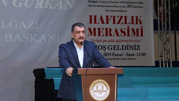 105 hafız mezun oldu 