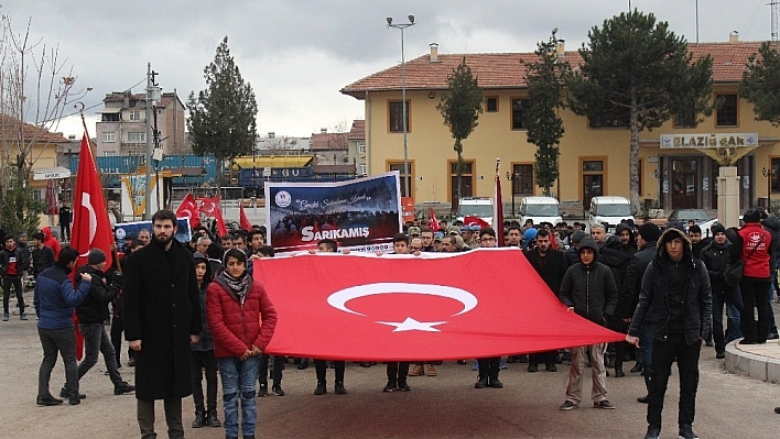 'Sarıkamış Şehitlerine Saygı Yürüyüşü'