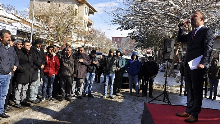 Ergün Kılıç DSP'den Arguvan adayı oldu 