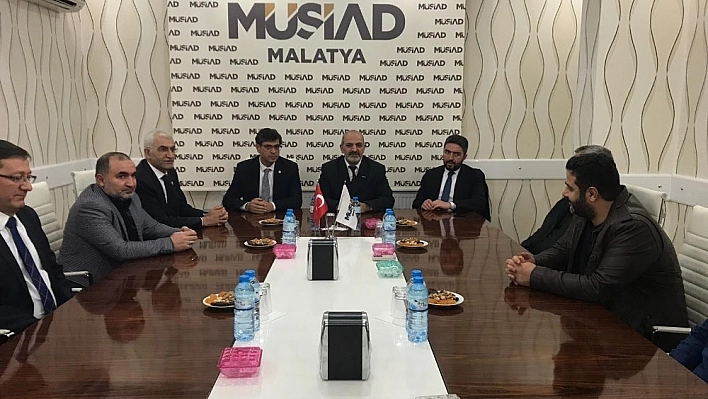 CHP heyetinden MÜSİAD'a ziyaret 
