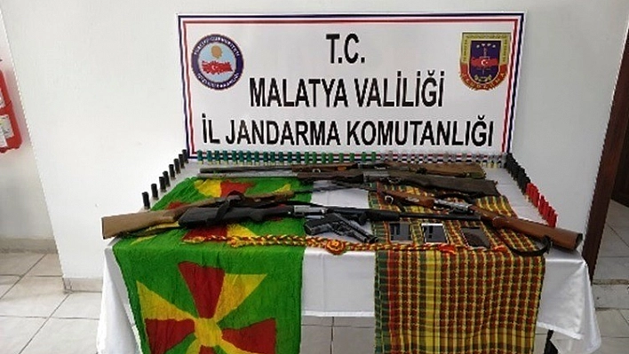 Malatya'da terör örgütü propagandası yapanlara gözaltı 