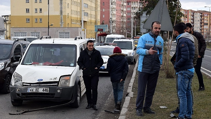 Malatya'da trafik kazası: 1 yaralı 