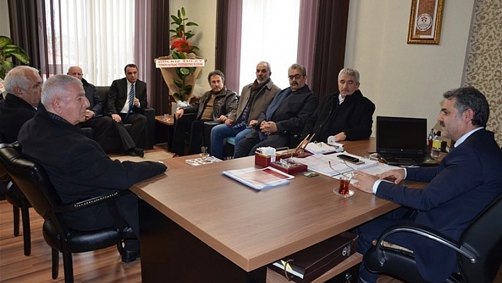 Spor taban birliklerinden Kayhan'a hayırlı olsun ziyareti 