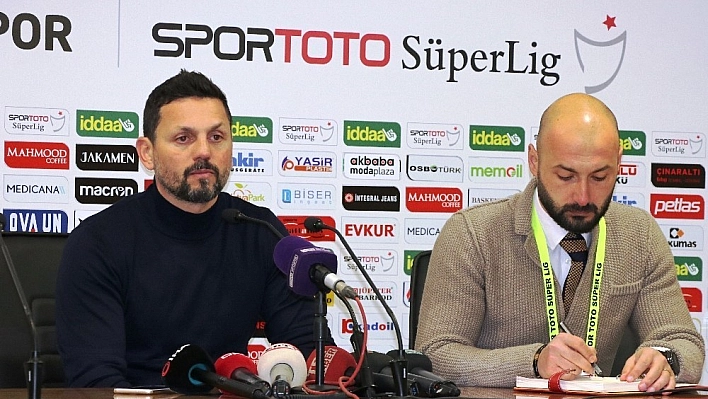 E.Yeni Malatyaspor-Göztepe maçının ardından 
