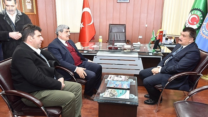 Başkan Gürkan'dan Şeker İş Sendikasına ziyaret 