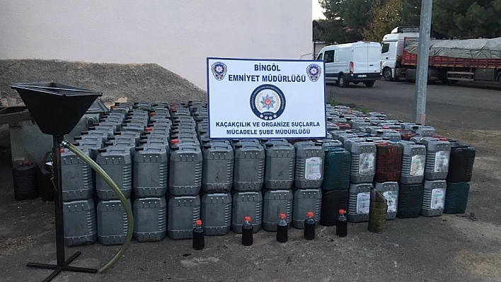 Bingöl'de 1 yılda kaçakçılıkla ilgili 158 şüpheli yakalandı 