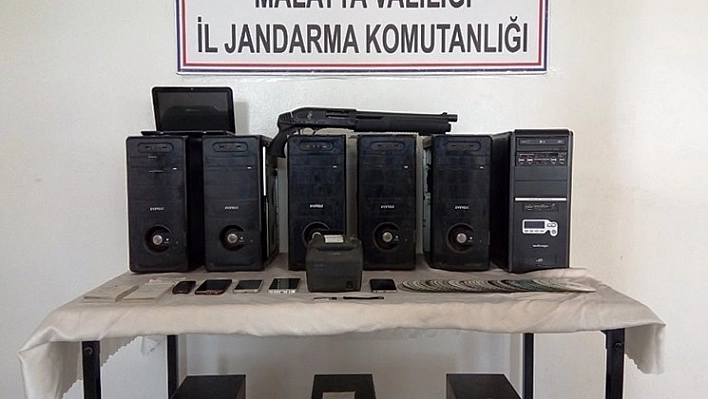 Malatya'da yasa dışı bahis operasyonu: 6 gözaltı 