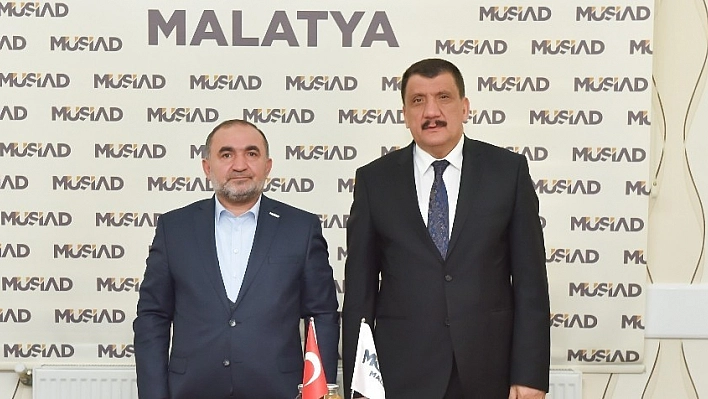 Başkan Gürkan'dan MÜSİAD'a ziyaret 
