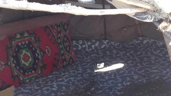 Avcıların kaçak gümeleri yıkıldı 