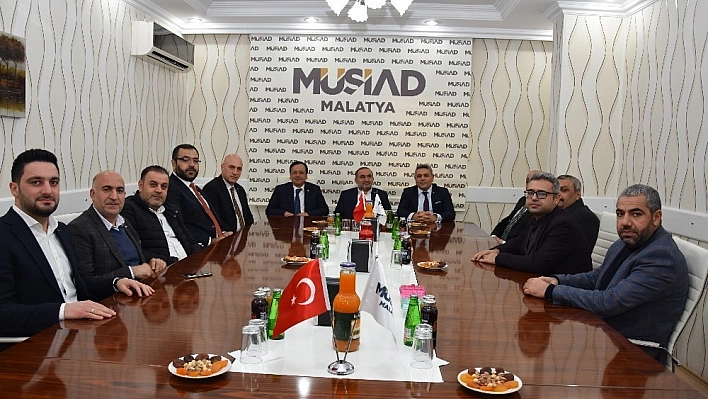 Sadıkoğlu'ndan MÜSİAD'a hayırlı olsun ziyareti 