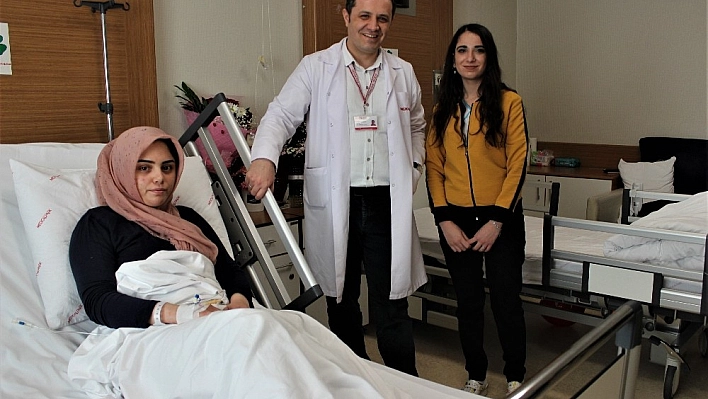İlk kez uygulanan yöntemle sağlığına kavuştu