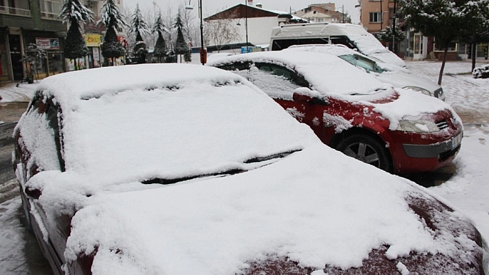 Malatya'da kar yağışı etkili oldu 