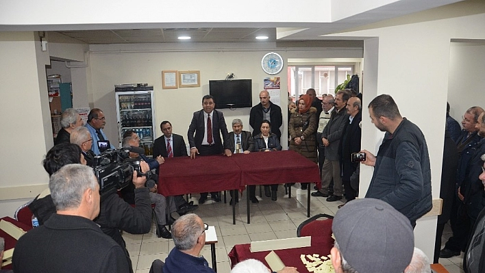 CHP'li Gökçe seçim çalışmalarını sürdürüyor 