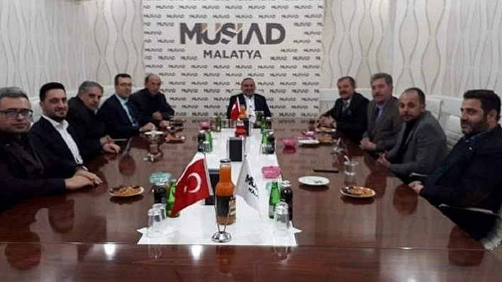 Muhtarlardan MÜSİAD'a ziyaret 