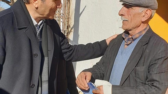 Kızıldaş seçim çalışmalarını sürdürüyor 