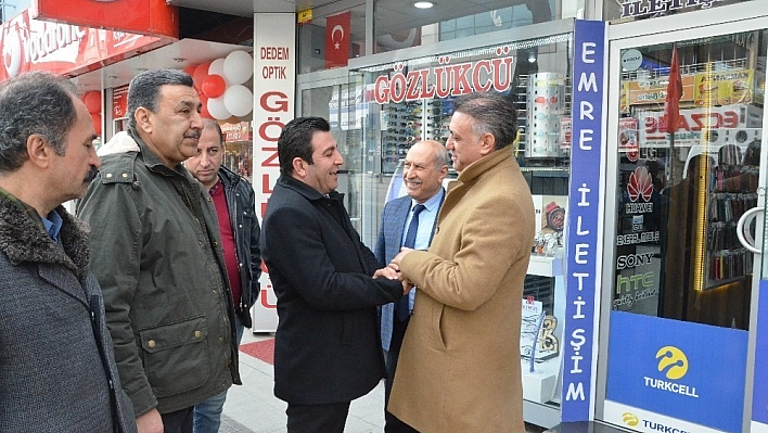 CHP'li Gökçe seçim çalışmalarını sürdürüyor 