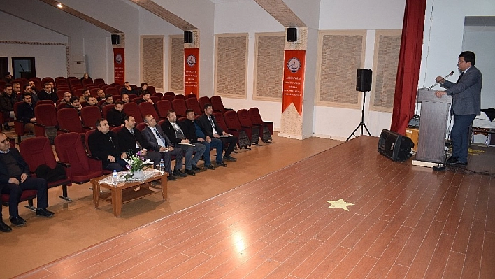 Arguvan'da eğitimin değerlendirme toplantısı 