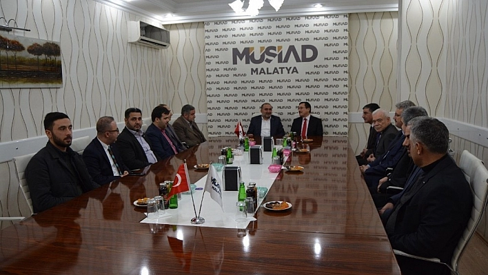 Rektör Kızılay'dan MÜSİAD'a ziyaret 