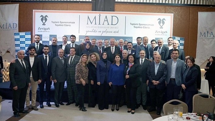 TÜSİAD Başkanı Bilecik, Malatyalı işadamlarının konuğu oldu 