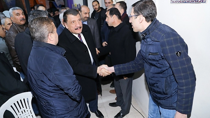 Gürkan, Çöşnük Mahallesi sakinleri ile bir araya geldi 