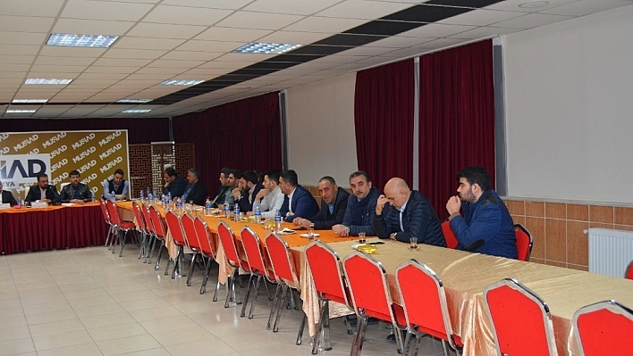 İnşaat sektöründeki sıkıntılar MÜSİAD'da ele alındı 