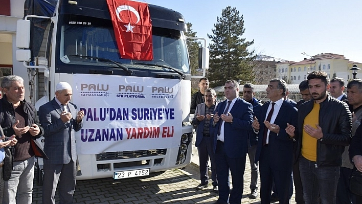 Palululardan Suriye'ye Yardım