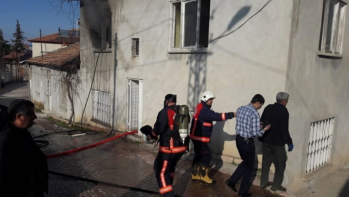 Malatya'da ev yangını 